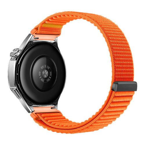 Samsung Galaxy Watch Active Wave Nylon Strap (Orange)