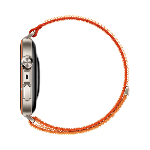 Huawei Watch Fit 5 Pro Ultradünnes Nylonband (Orange)