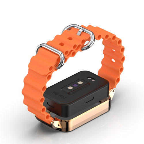 Xiaomi Smart Band 9 Active Ocean Silikonarmband (Orange)