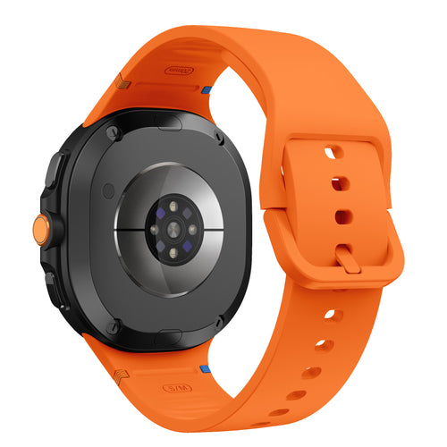 Samsung Galaxy Watch 8 Classic Silicone Strap (Orange)