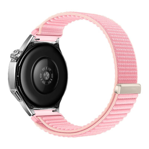 Withings ScanWatch Nova Wave Nylon Strap (Pink)