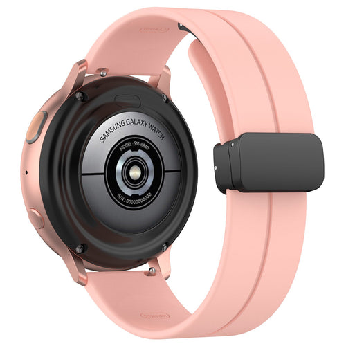 Withings ScanWatch Nova D-Schnalle Silikonarmband (Rosa)