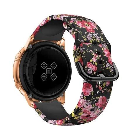 Pink Flower Coros Pace 2 Armband