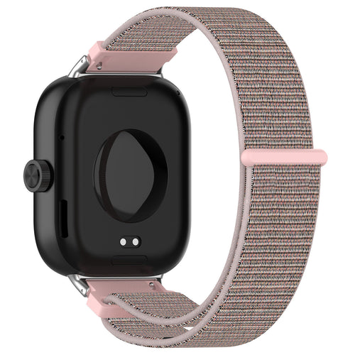 Redmi Watch 6 Nylonarmband (Rosa Sand)