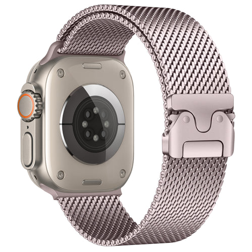 Apple Watch Ultra Modern Milanese Strap (Pink)