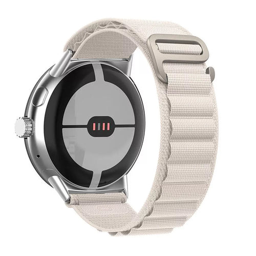 Google Pixel Watch 4 - 41mm Alpine Armband (Polarstern)
