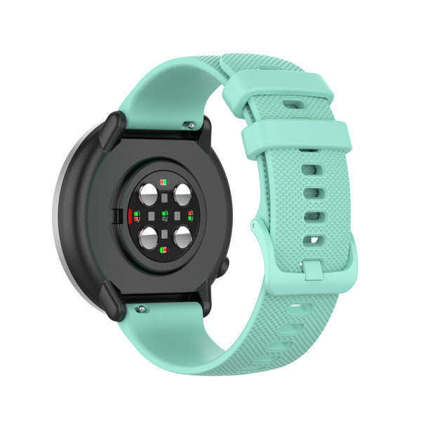 Uhrenarmband luxus Silikon 20mm - Schnellverschluss (Aqua)