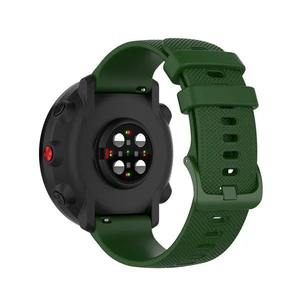 Coros Apex 2 Pro Premium Silicone Strap (Dark Green)