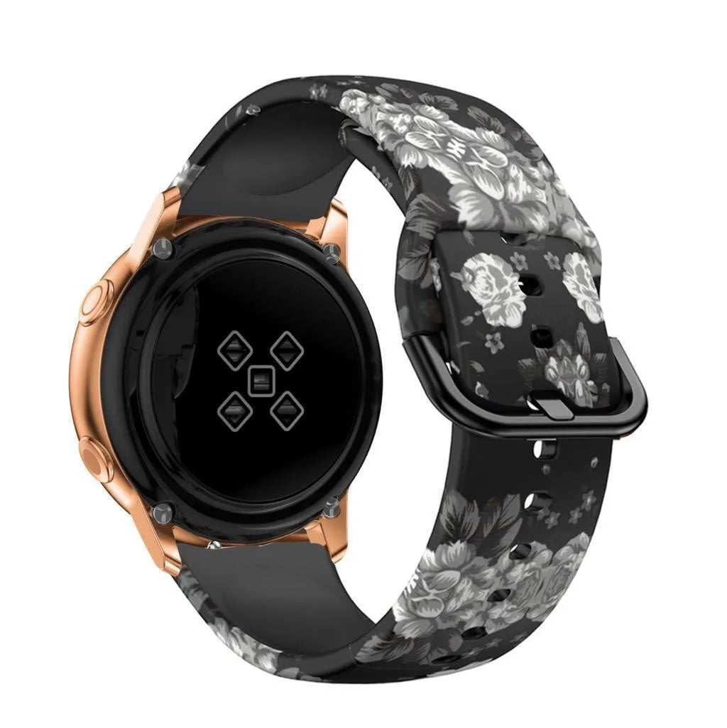 Grey Flower Coros Pace 2 Armband