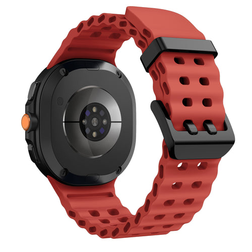 Samsung Galaxy Watch 8 - 40mm Ocean Armband (Rot)
