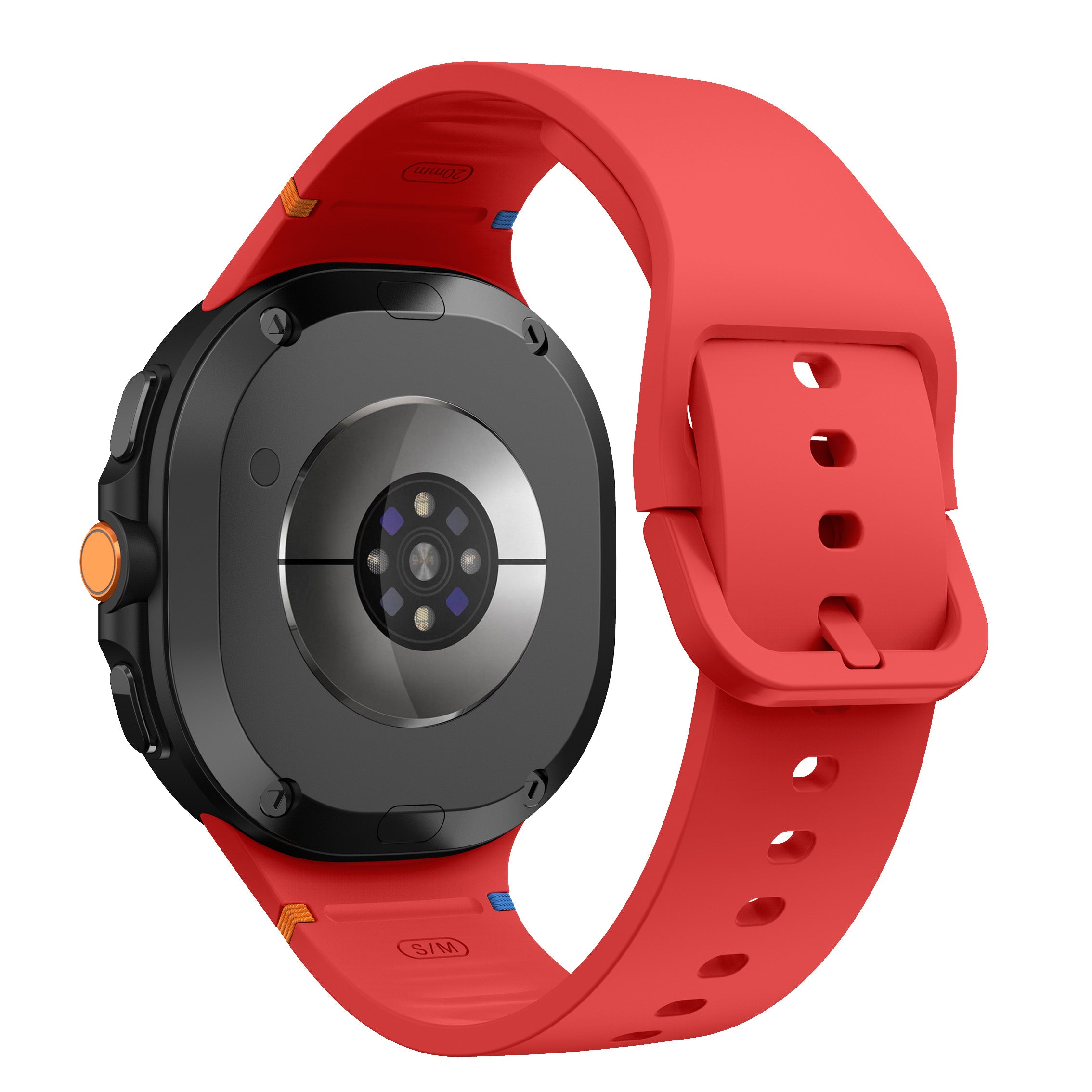 Samsung Galaxy Watch 8 Classic Silikonarmband (Rot)
