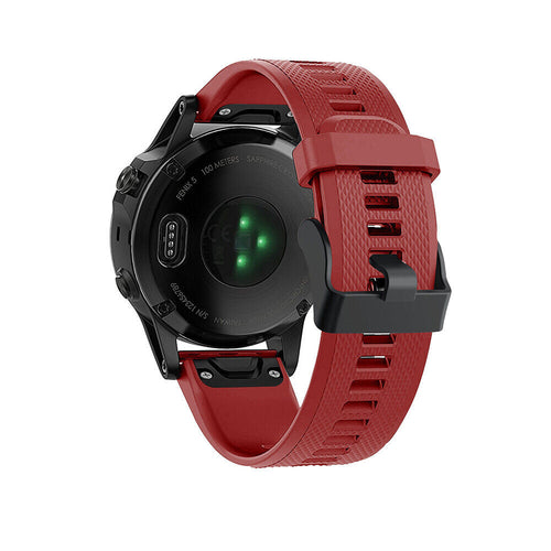 Garmin D2 Mach 2 - 47mm Silikonarmband (Rot)