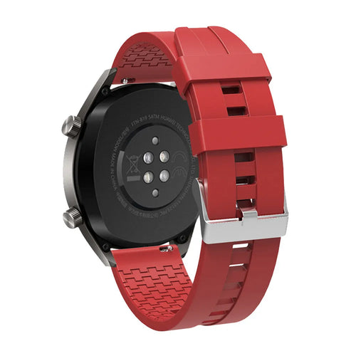 Oppo Watch S Silikonarmband Extreme (Rot)