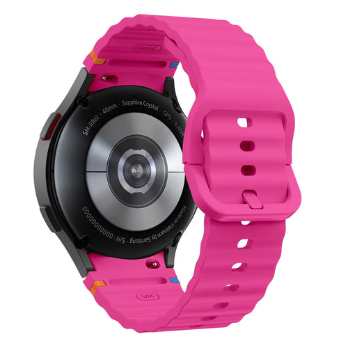 Samsung Galaxy Watch 6 Classic 43mm Wave Strap (Bright Pink)