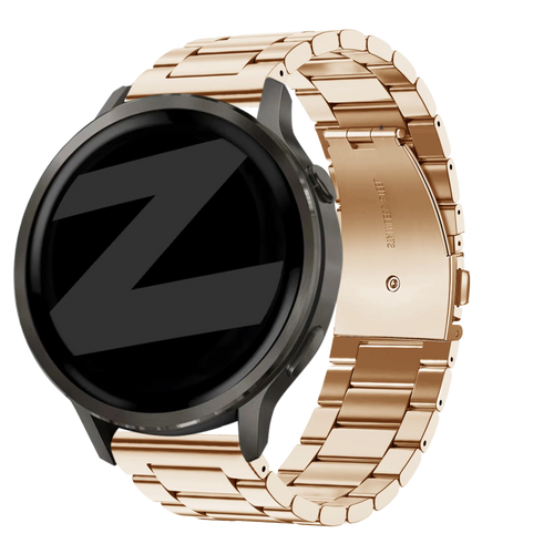 Bandz Garmin Forerunner 70 Stahlarmband 'Classic' (Roségold)