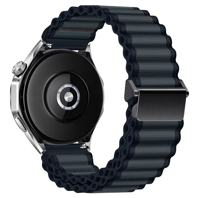 Huawei Watch GT 6 - 46mm Outdoor Nylonarmband (Schwarz)