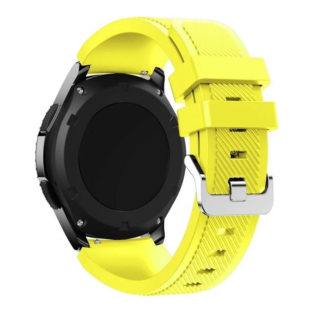 Gard Pro Health Smartwatch 2+ Twill Silicone Strap (Yellow)
