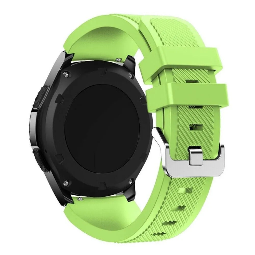 Gard Pro Health Smartwatch 3 - 48mm Twill Silikonarmband (Hellgrün)
