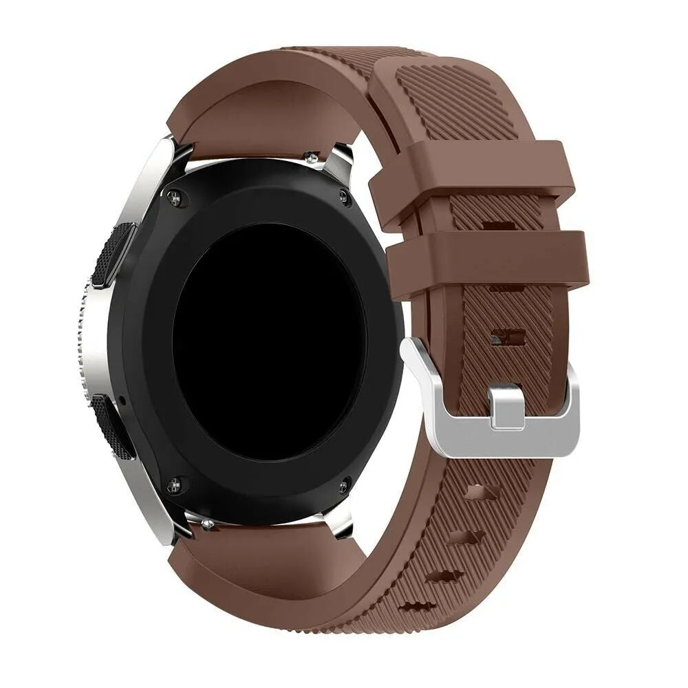 Coros Pace 4 Twill Silicone Strap (Brown)