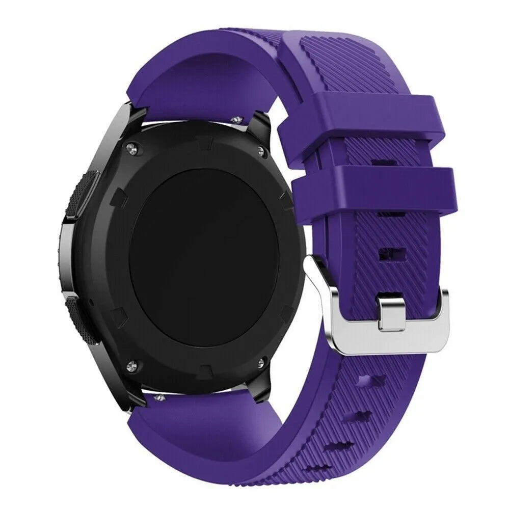 Gard Pro Health Smartwatch 3 - 48mm Twill Silikonarmband (Lila)