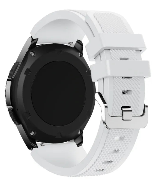 Fossil Gen 4 Explorist (HR) Silikonarmband (Weiß)