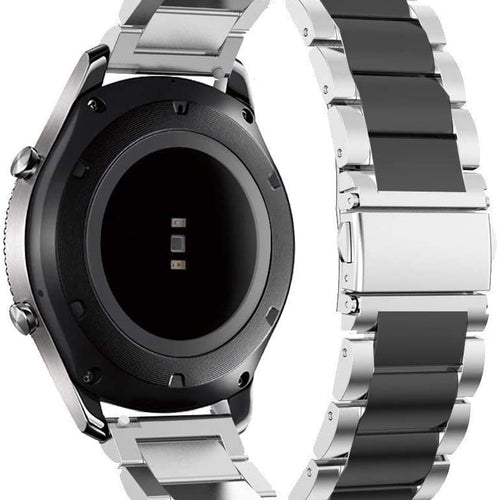Redmi Watch 5 Lite Steel Strap (Silver/Black)