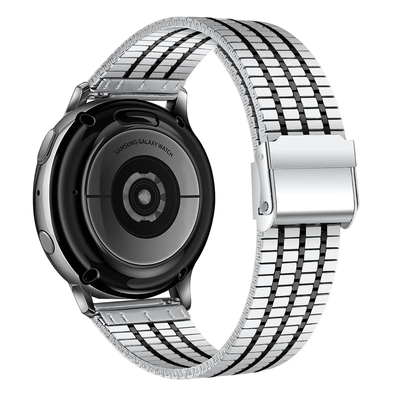 Coros Apex 42mm Feines Stahlarmband (Silber/Schwarz)