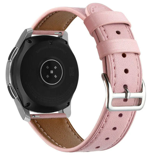 OnePlus Watch 3 - 46mm Modernes Lederarmband (Rosa)