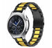 Samsung Gear S3 Classic / Frontier Gliederarmband (Schwarz / Gold)