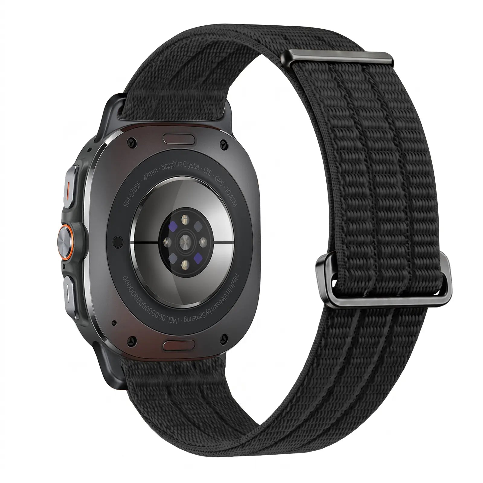 Samsung Galaxy Watch Ultra 2 Nylon Air Strap (Black)