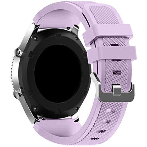 Withings ScanWatch Nova Twill Silicone Strap (Lilac)