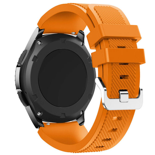 Huawei Watch GT 7 Pro Twill Silicone Strap (Orange)
