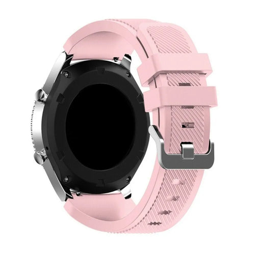 Coros Apex 42mm Twill Silikonarmband (Rosa)