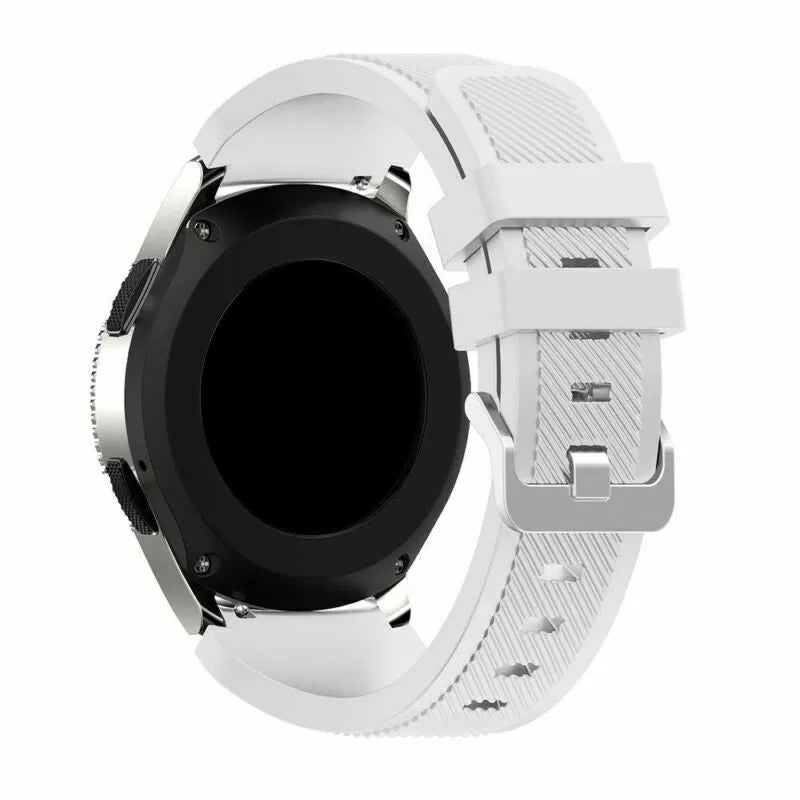 Oppo Watch X3 Twill Silicone Strap (White)