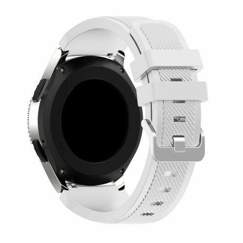 Withings Steel HR Sport Twill Silicone Strap (White)