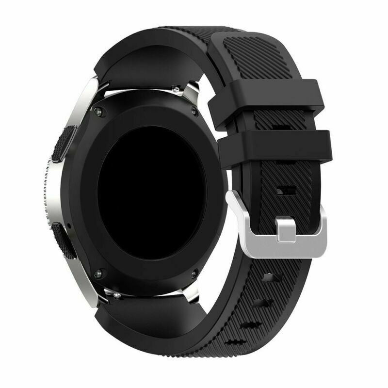 Coros Pace 2 Twill Silicone Strap (Black)