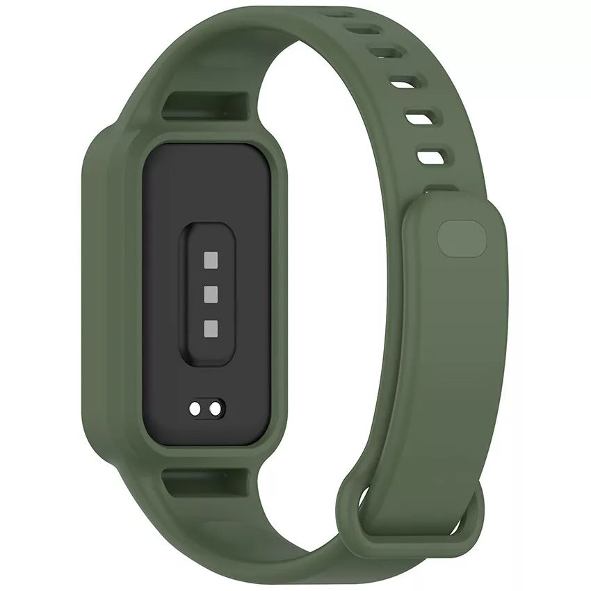 Xiaomi Smart Band 9 Active Silikonarmband (Dunkelgrün)