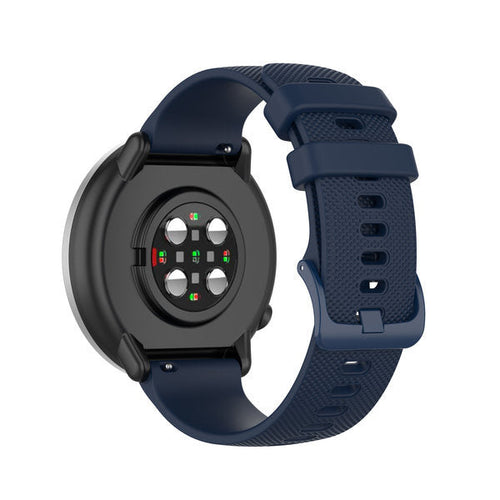 Huawei Watch GT 7 - 46mm Premium Silicone Strap (Dark Blue)