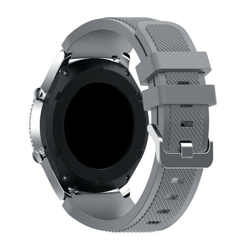 Withings ScanWatch 2 - 42mm Twill Silicone Strap (Grey)