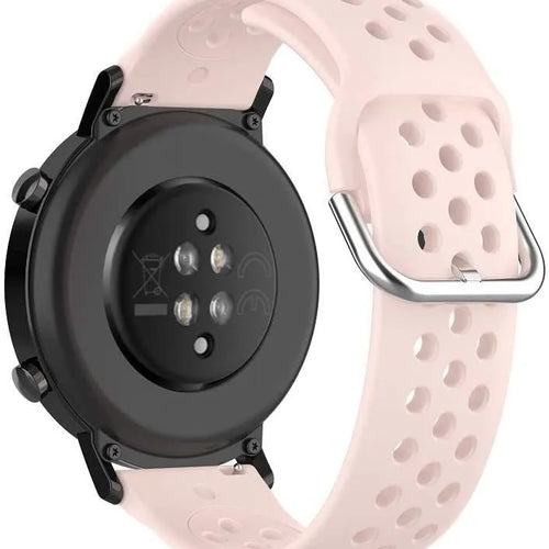 Fossil Gen 4 Explorist (HR) Breathable Silicone Strap (Pink)