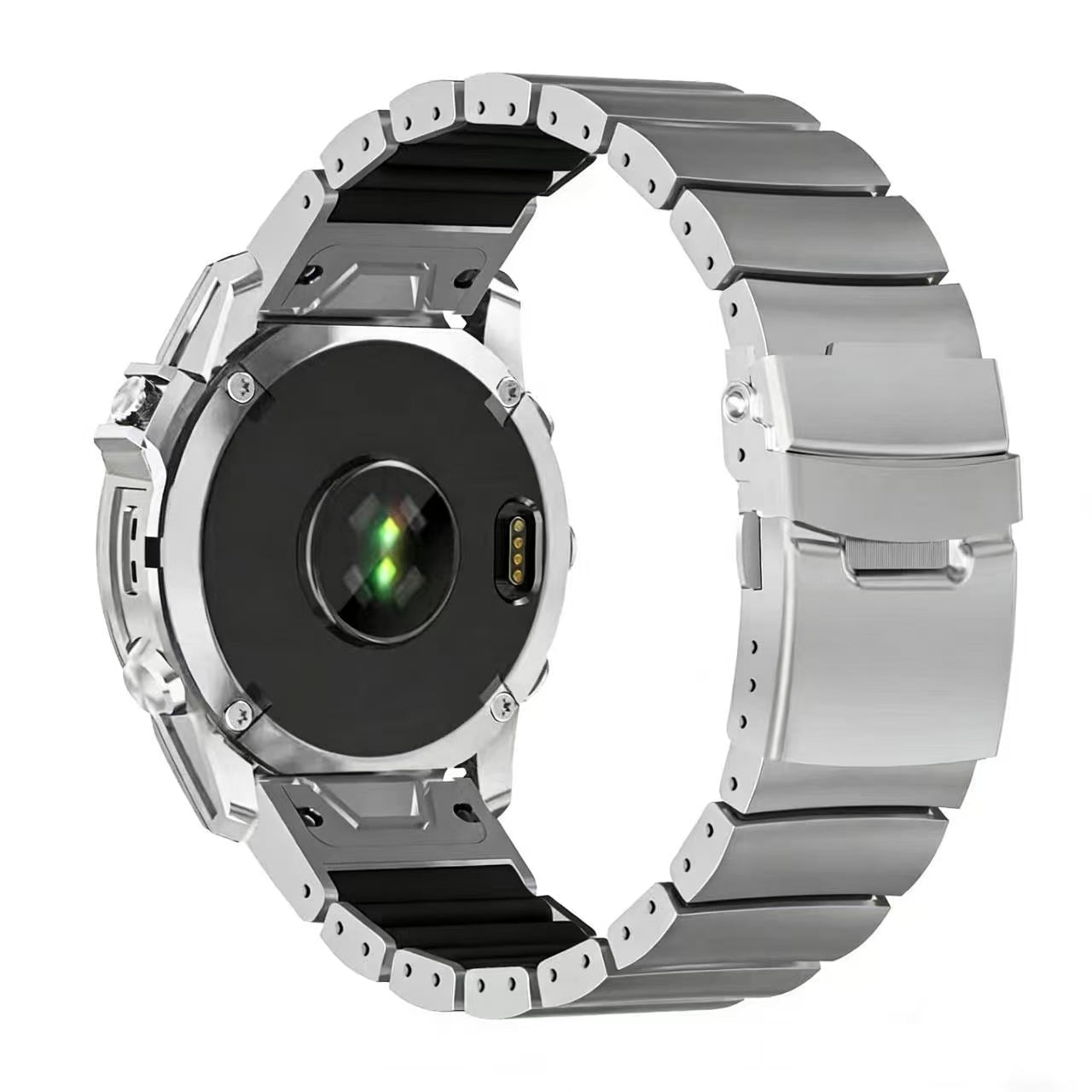 Garmin Tactix 7 Pro Titan Hybridarmband (Silber)