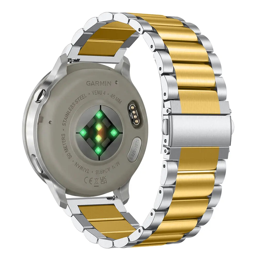 Garmin Forerunner 170 Stahlarmband (Silber/Gold)