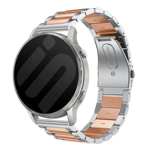 Garmin Forerunner 70 Stahlarmband (Silber/Roségold)