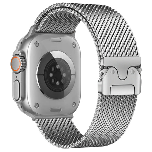 Apple Watch Modern Milanese Strap (Silver)