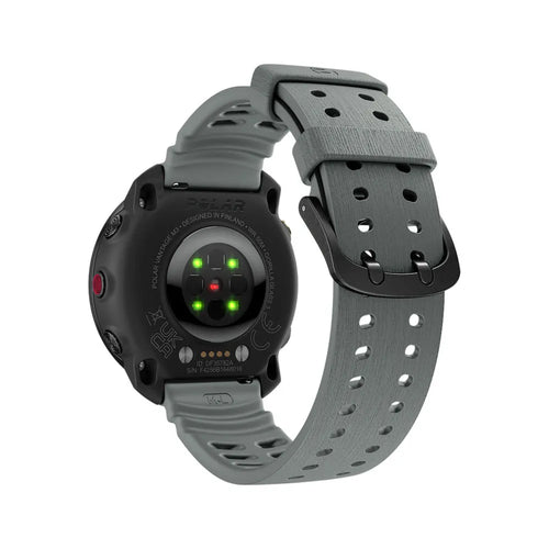 Polar Grit X Pro Silicone Grain Strap (Dark Grey)