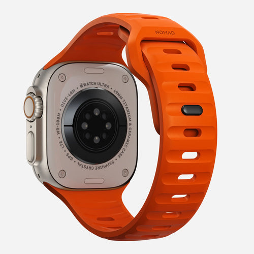Nomad Sport Apple Watch Silikonarmband (Ultra Orange)