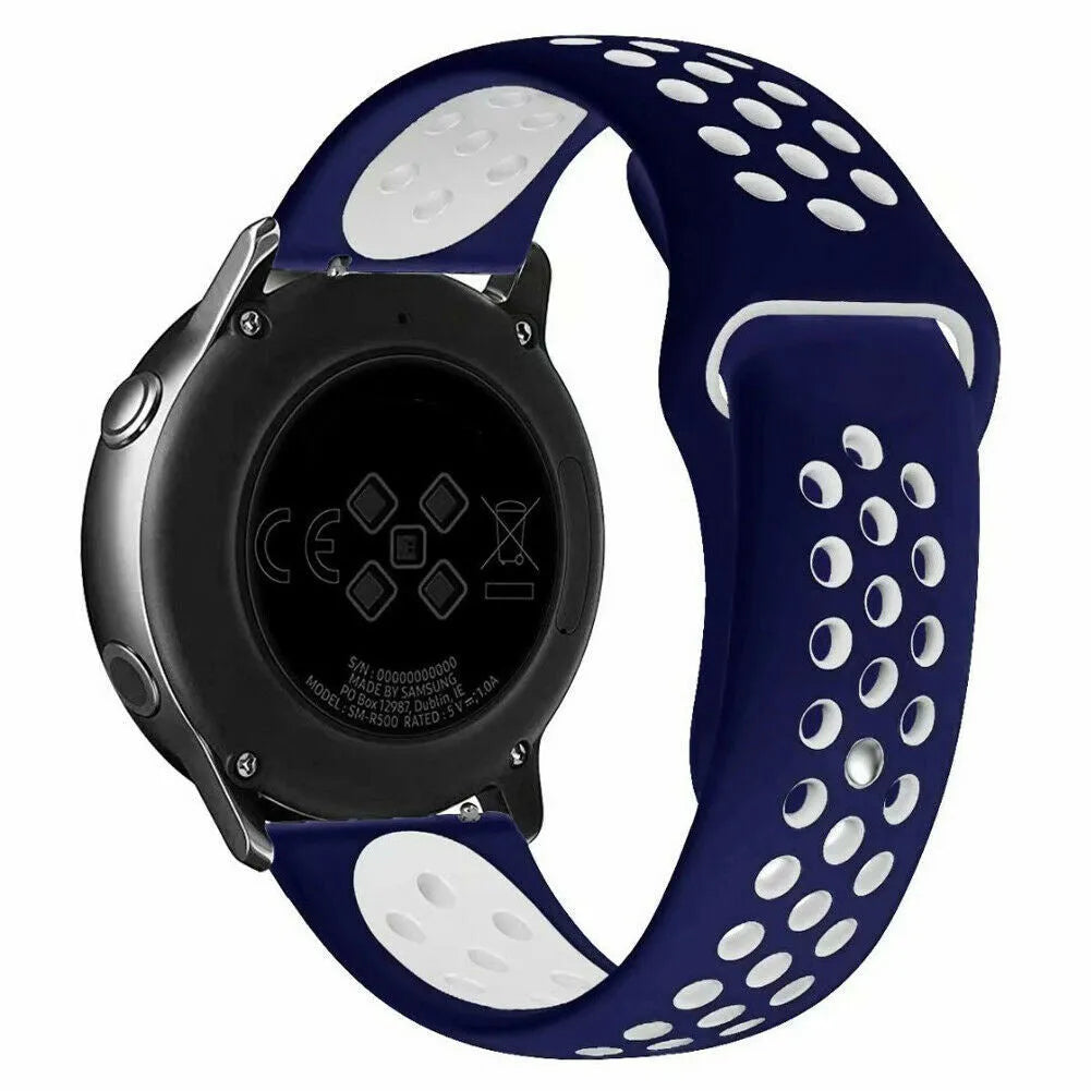 Suunto vertikaler Sportarmband (blau/weiß)