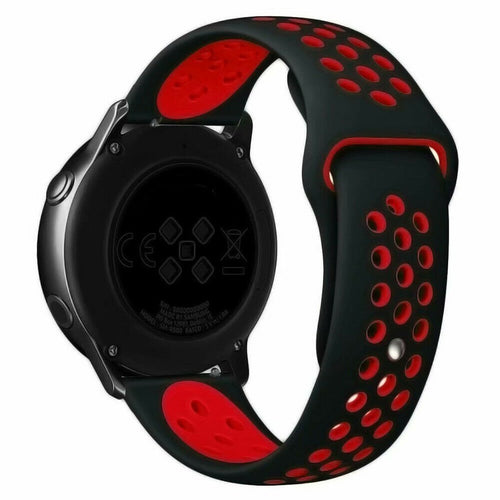 Huawei Watch GT 5 Pro - 42mm Sportarmband (Schwarz/Rot)