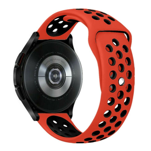 Huawei Watch GT 5 Pro - 42mm Sportarmband (Rot/Schwarz)