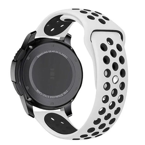 ICE Smart TKS Rectangular 1.41 Sport Strap (White/Black)